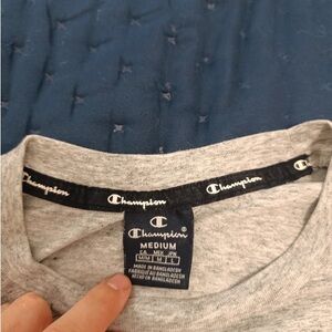 Champion Heather Gray Crewneck Tee
